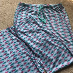 Girl’s Vineyard Vines large pajama pants.